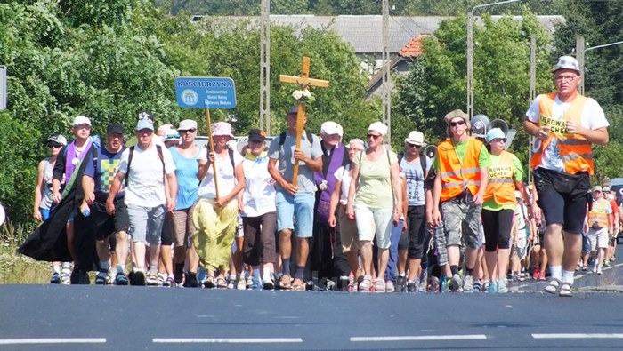 XXIV Piesza Pielgrzymka z Kościerzyny dotarła do Szubina