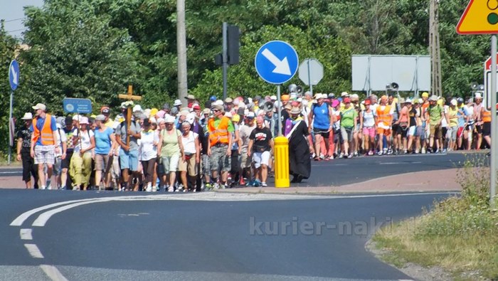 XXIV Piesza Pielgrzymka z Kościerzyny dotarła do Szubina