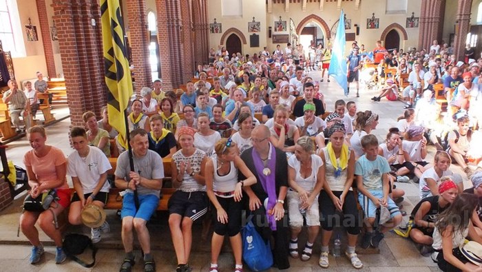 XXIV Piesza Pielgrzymka z Kościerzyny dotarła do Szubina