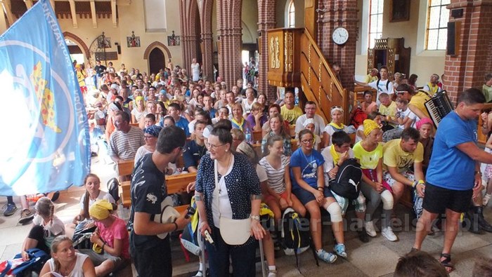 XXIV Piesza Pielgrzymka z Kościerzyny dotarła do Szubina