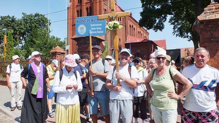 XXIV Piesza Pielgrzymka z Kościerzyny dotarła do Szubina