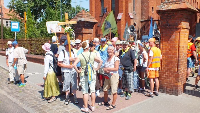XXIV Piesza Pielgrzymka z Kościerzyny dotarła do Szubina