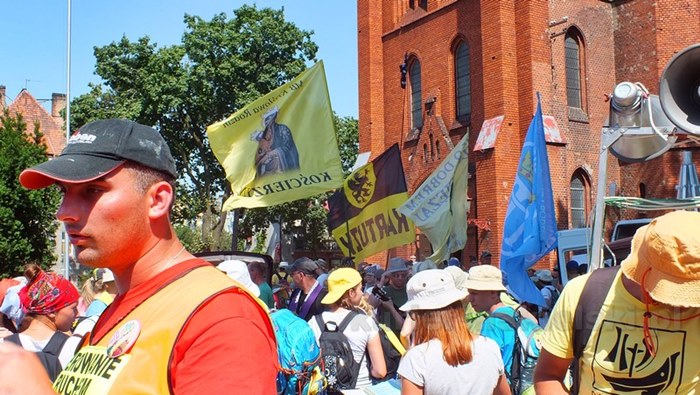 XXIV Piesza Pielgrzymka z Kościerzyny dotarła do Szubina