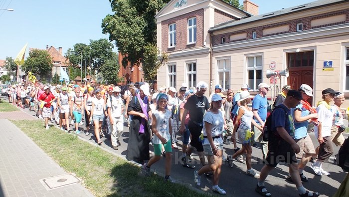 XXIV Piesza Pielgrzymka z Kościerzyny dotarła do Szubina