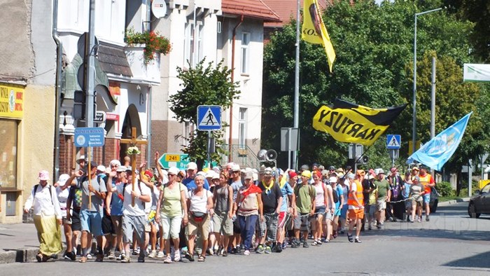 XXIV Piesza Pielgrzymka z Kościerzyny dotarła do Szubina