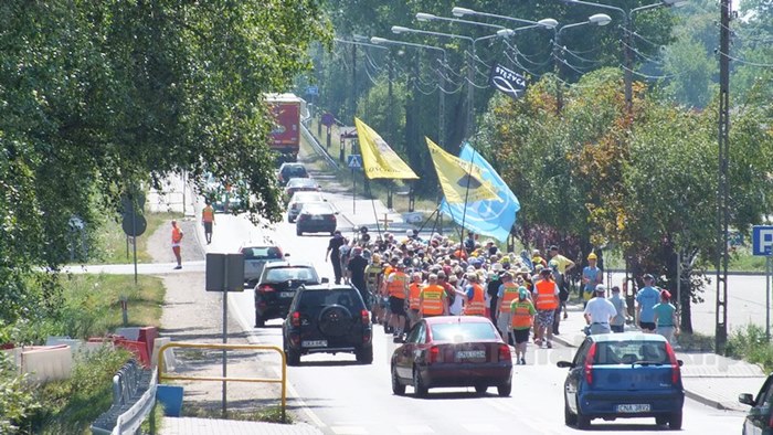 XXIV Piesza Pielgrzymka z Kościerzyny dotarła do Szubina