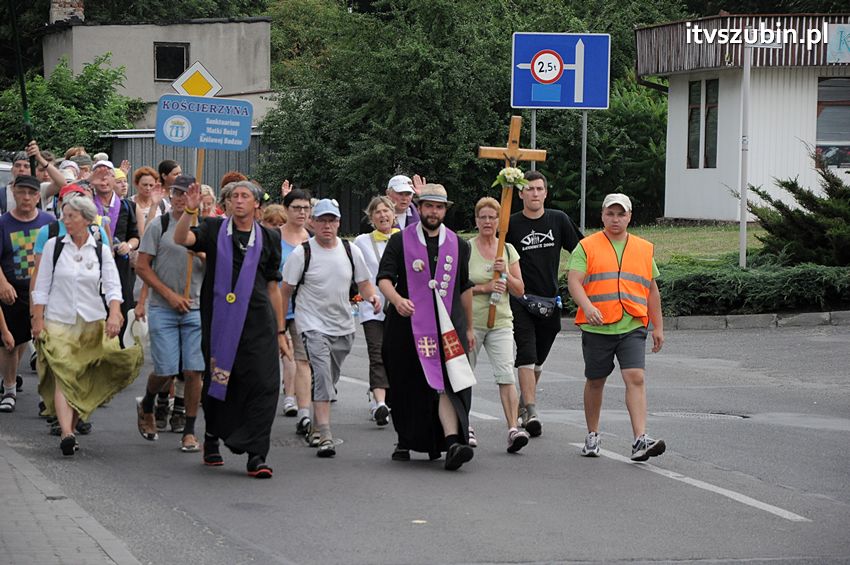 XXIV Piesza Pielgrzymka z Kościerzyny dotarła do Szubina