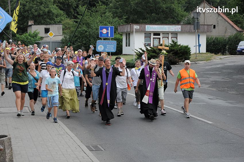 XXIV Piesza Pielgrzymka z Kościerzyny dotarła do Szubina