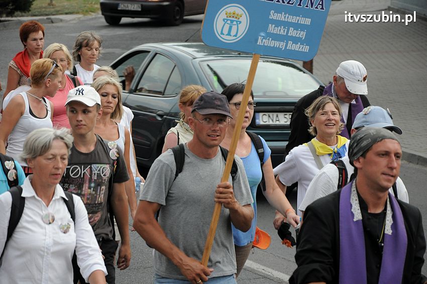 XXIV Piesza Pielgrzymka z Kościerzyny dotarła do Szubina