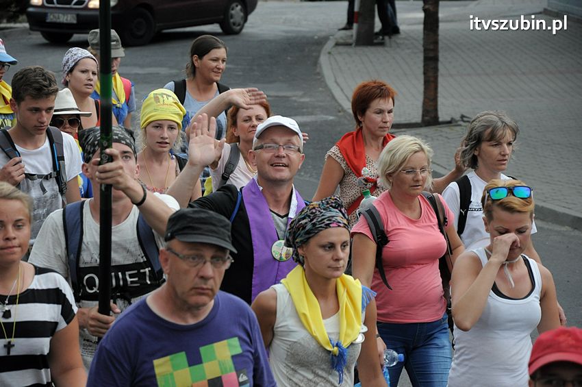 XXIV Piesza Pielgrzymka z Kościerzyny dotarła do Szubina
