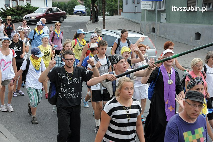 XXIV Piesza Pielgrzymka z Kościerzyny dotarła do Szubina