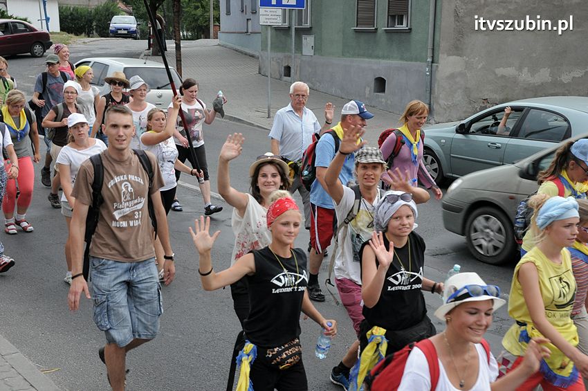 XXIV Piesza Pielgrzymka z Kościerzyny dotarła do Szubina