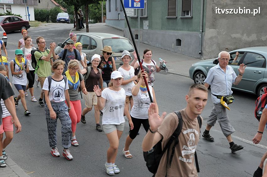 XXIV Piesza Pielgrzymka z Kościerzyny dotarła do Szubina