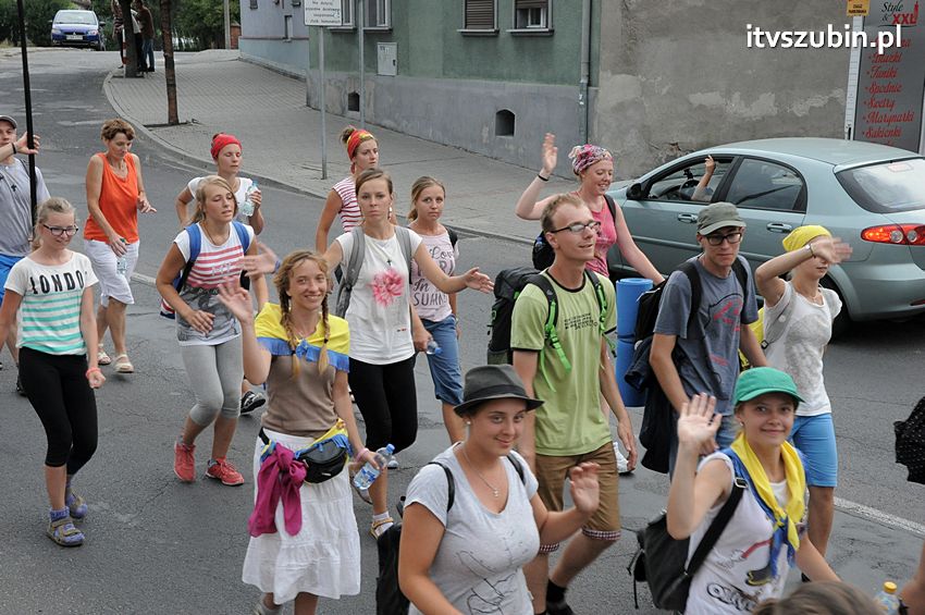 XXIV Piesza Pielgrzymka z Kościerzyny dotarła do Szubina