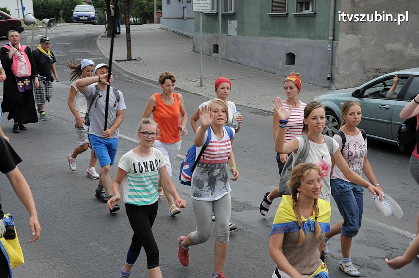 XXIV Piesza Pielgrzymka z Kościerzyny dotarła do Szubina