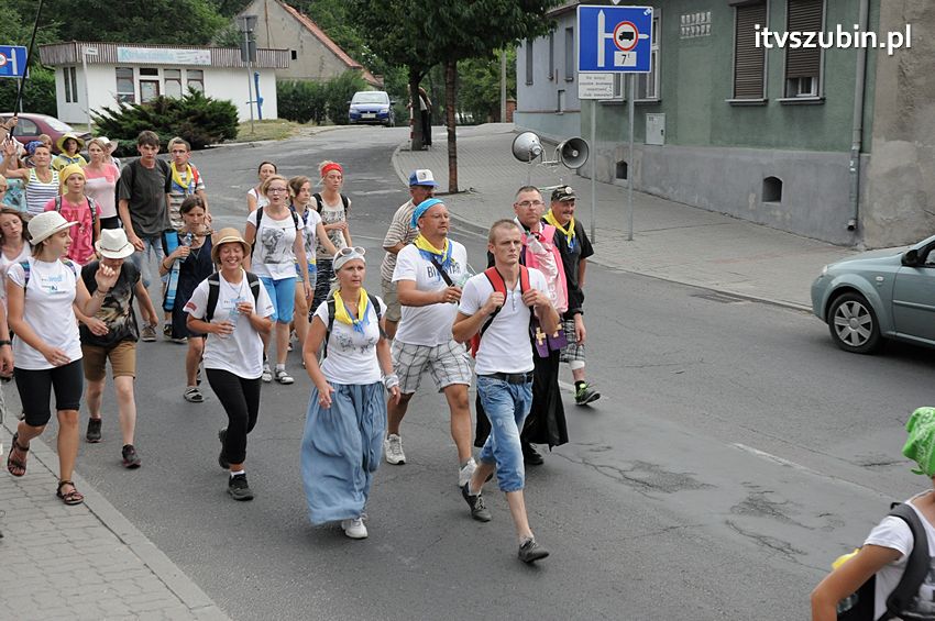 XXIV Piesza Pielgrzymka z Kościerzyny dotarła do Szubina