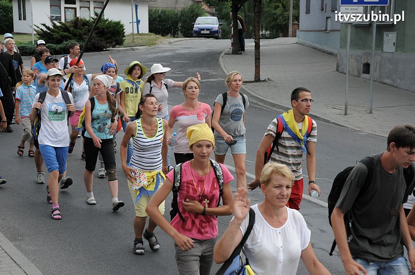 XXIV Piesza Pielgrzymka z Kościerzyny dotarła do Szubina
