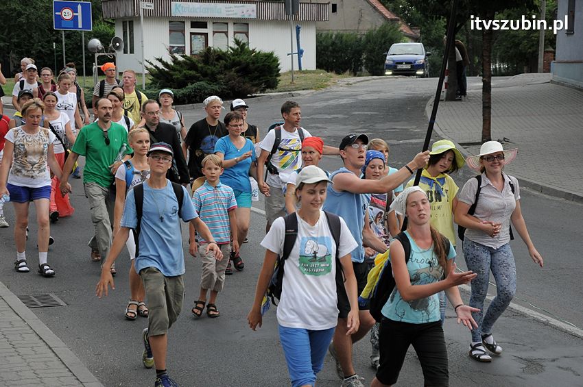 XXIV Piesza Pielgrzymka z Kościerzyny dotarła do Szubina