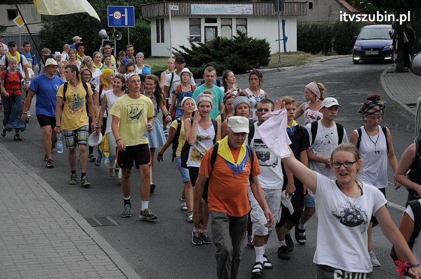 XXIV Piesza Pielgrzymka z Kościerzyny dotarła do Szubina