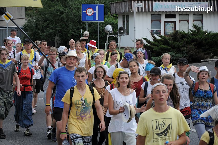 XXIV Piesza Pielgrzymka z Kościerzyny dotarła do Szubina