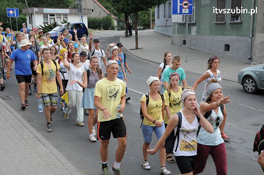 XXIV Piesza Pielgrzymka z Kościerzyny dotarła do Szubina