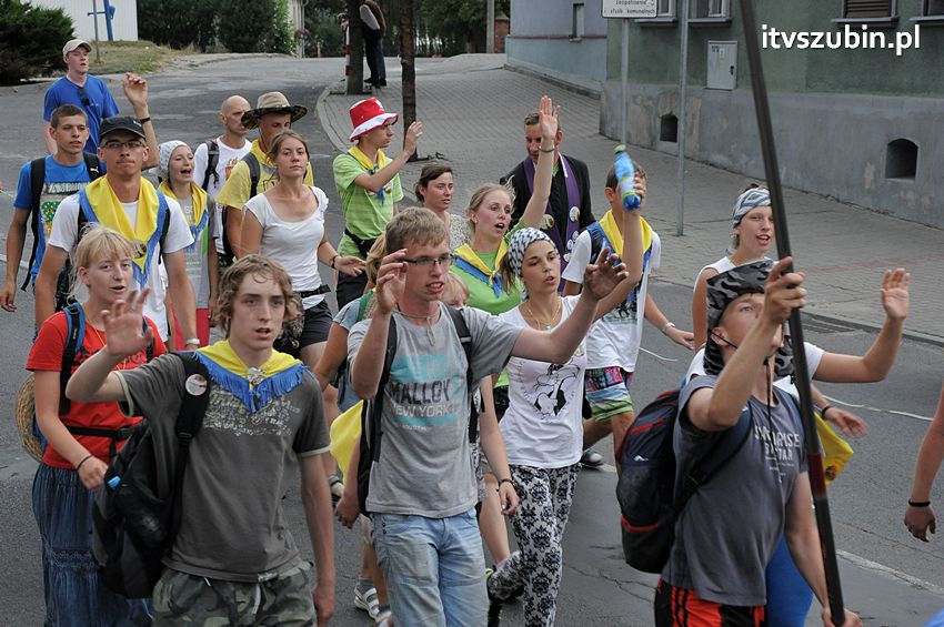 XXIV Piesza Pielgrzymka z Kościerzyny dotarła do Szubina
