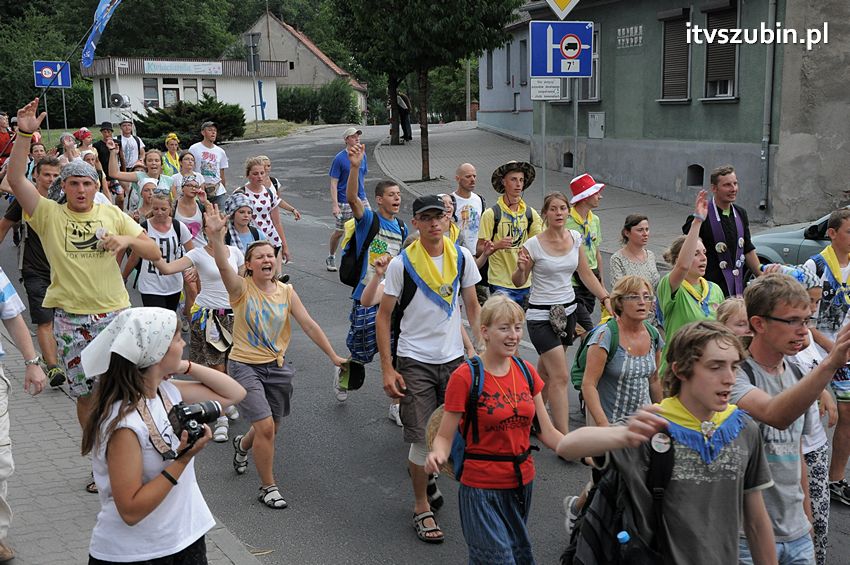 XXIV Piesza Pielgrzymka z Kościerzyny dotarła do Szubina