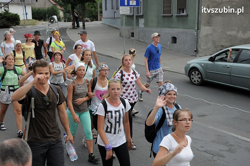 XXIV Piesza Pielgrzymka z Kościerzyny dotarła do Szubina