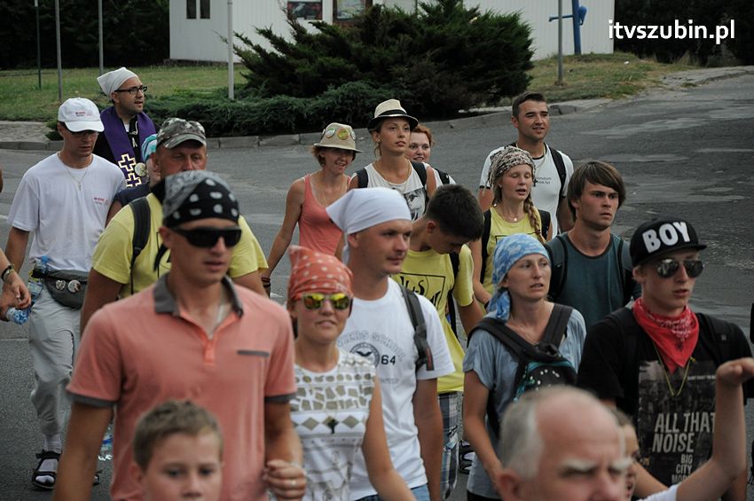 XXIV Piesza Pielgrzymka z Kościerzyny dotarła do Szubina