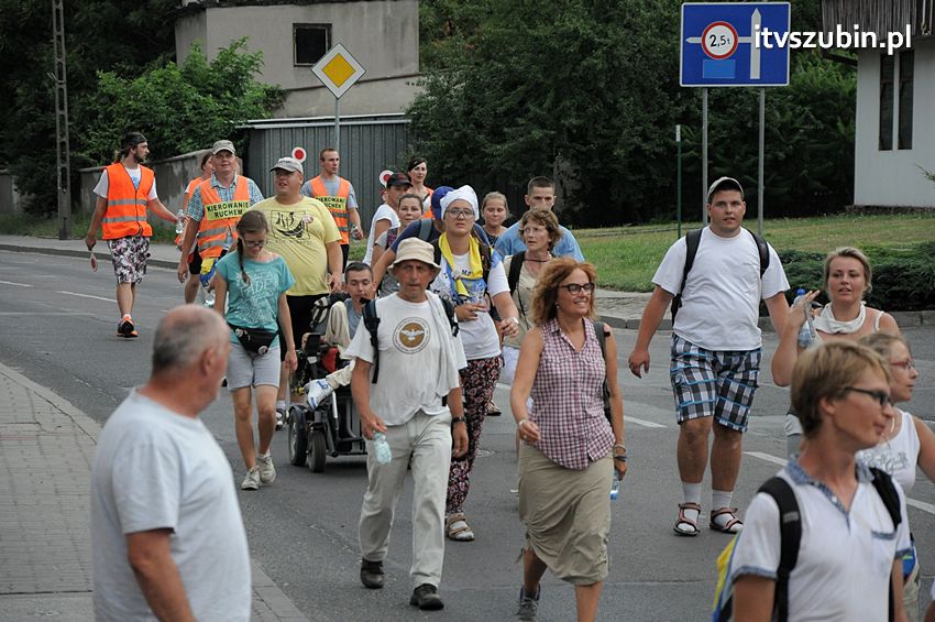 XXIV Piesza Pielgrzymka z Kościerzyny dotarła do Szubina