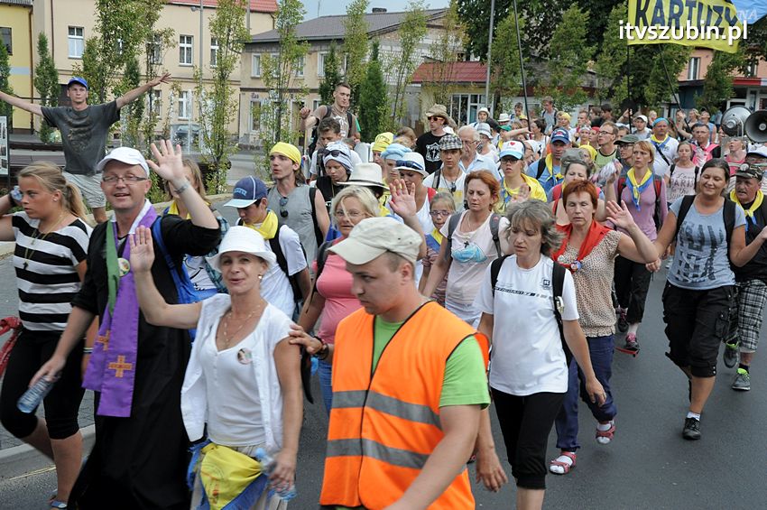 XXIV Piesza Pielgrzymka z Kościerzyny dotarła do Szubina