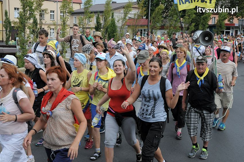 XXIV Piesza Pielgrzymka z Kościerzyny dotarła do Szubina