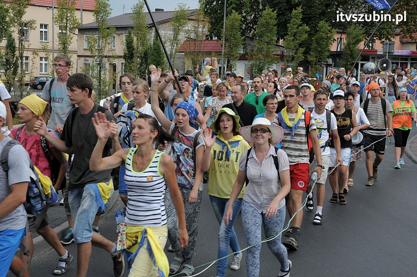XXIV Piesza Pielgrzymka z Kościerzyny dotarła do Szubina