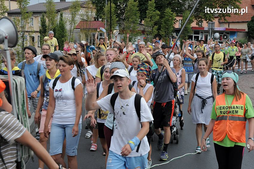 XXIV Piesza Pielgrzymka z Kościerzyny dotarła do Szubina