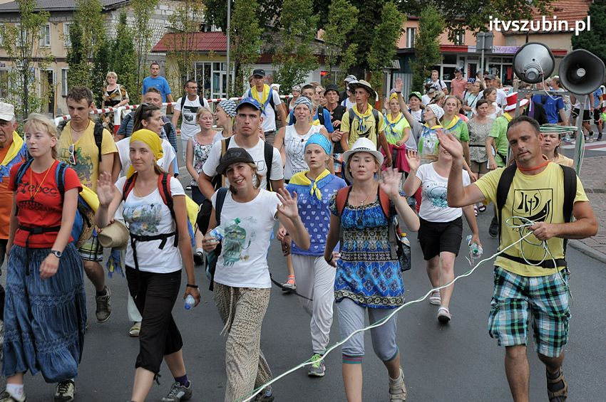 XXIV Piesza Pielgrzymka z Kościerzyny dotarła do Szubina