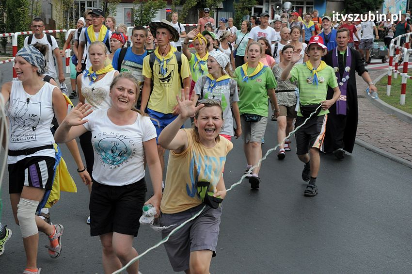 XXIV Piesza Pielgrzymka z Kościerzyny dotarła do Szubina