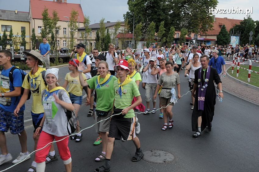 XXIV Piesza Pielgrzymka z Kościerzyny dotarła do Szubina