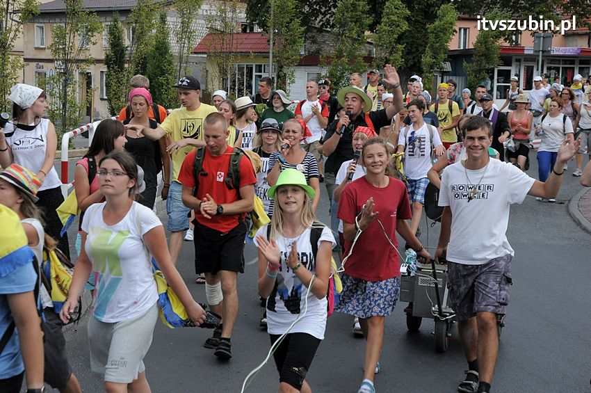 XXIV Piesza Pielgrzymka z Kościerzyny dotarła do Szubina