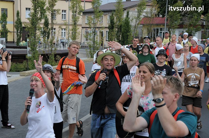 XXIV Piesza Pielgrzymka z Kościerzyny dotarła do Szubina