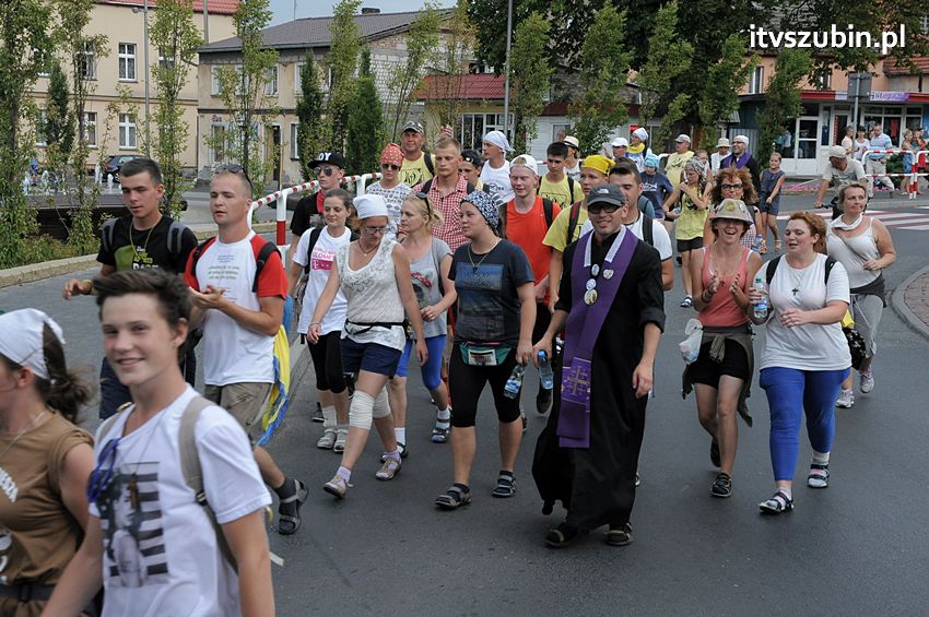 XXIV Piesza Pielgrzymka z Kościerzyny dotarła do Szubina