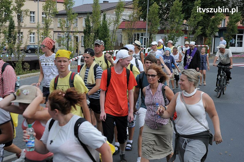 XXIV Piesza Pielgrzymka z Kościerzyny dotarła do Szubina