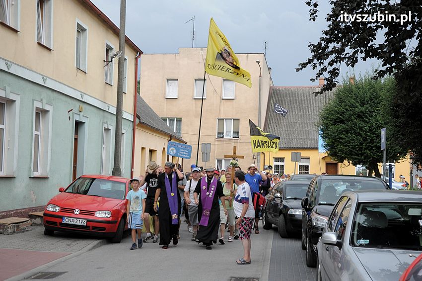 XXIV Piesza Pielgrzymka z Kościerzyny dotarła do Szubina