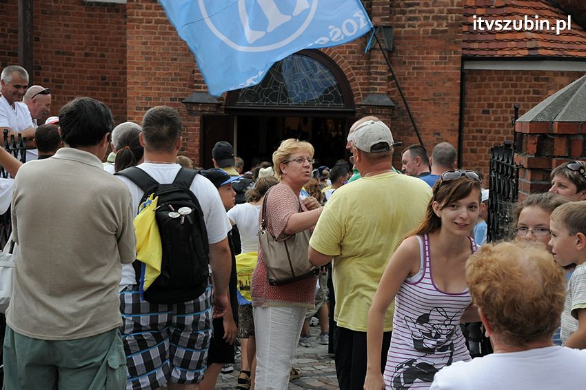 XXIV Piesza Pielgrzymka z Kościerzyny dotarła do Szubina