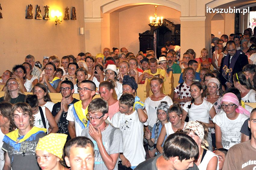 XXIV Piesza Pielgrzymka z Kościerzyny dotarła do Szubina