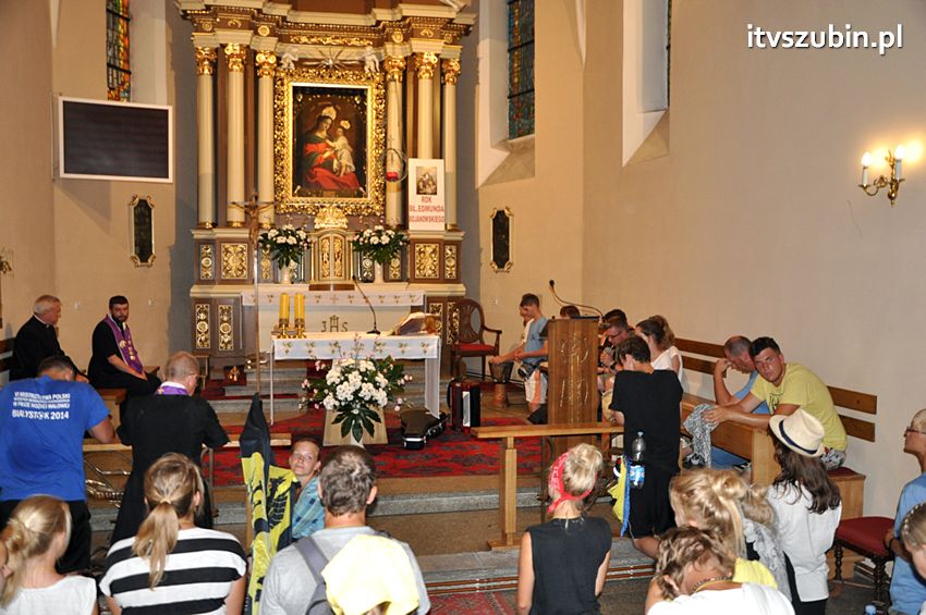 XXIV Piesza Pielgrzymka z Kościerzyny dotarła do Szubina