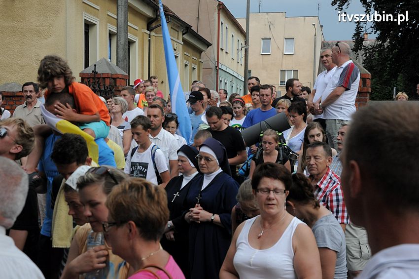 XXIV Piesza Pielgrzymka z Kościerzyny dotarła do Szubina