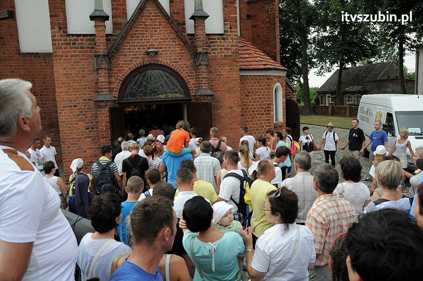 XXIV Piesza Pielgrzymka z Kościerzyny dotarła do Szubina