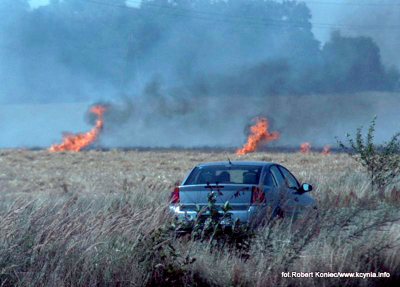Dwa niedzielne pożary w gminie Kcynia