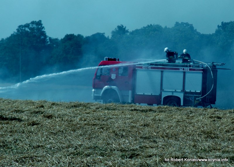 Dwa niedzielne pożary w gminie Kcynia