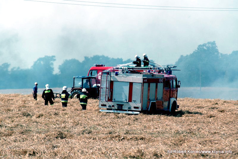 Dwa niedzielne pożary w gminie Kcynia